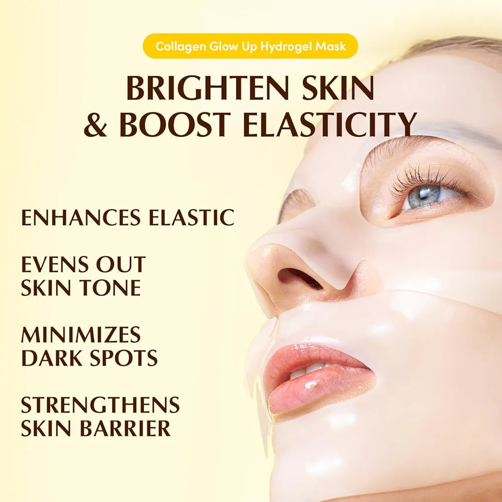 EQQUALBERRY – Collagène Glow Up Hydrogel Mask ( 1pc )