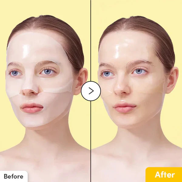 EQQUALBERRY – Collagène Glow Up Hydrogel Mask ( 4pcs )