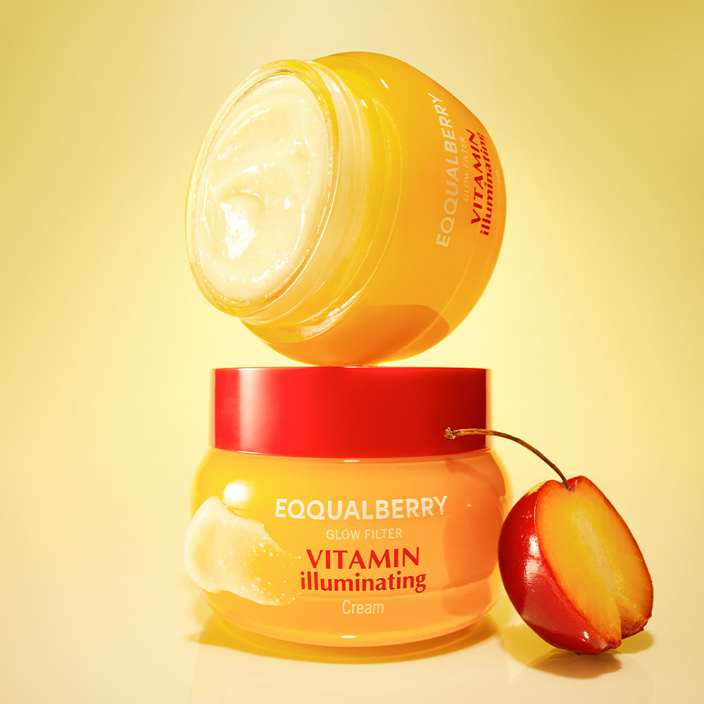 EQQUALBERRY – Glow Filter Vitamin illuminating Cream - 50ml