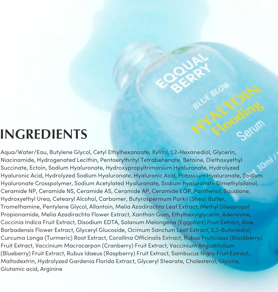 EQQUALBERRY – Hyaltoin Flooding Serum - 30ml