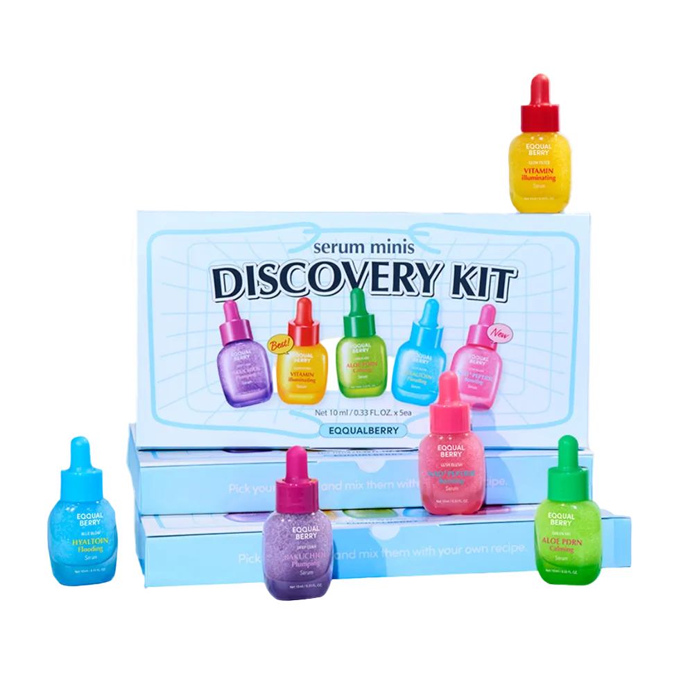 EQQUALBERRY – Minis Discovery Kit Serum ( 5pcs )