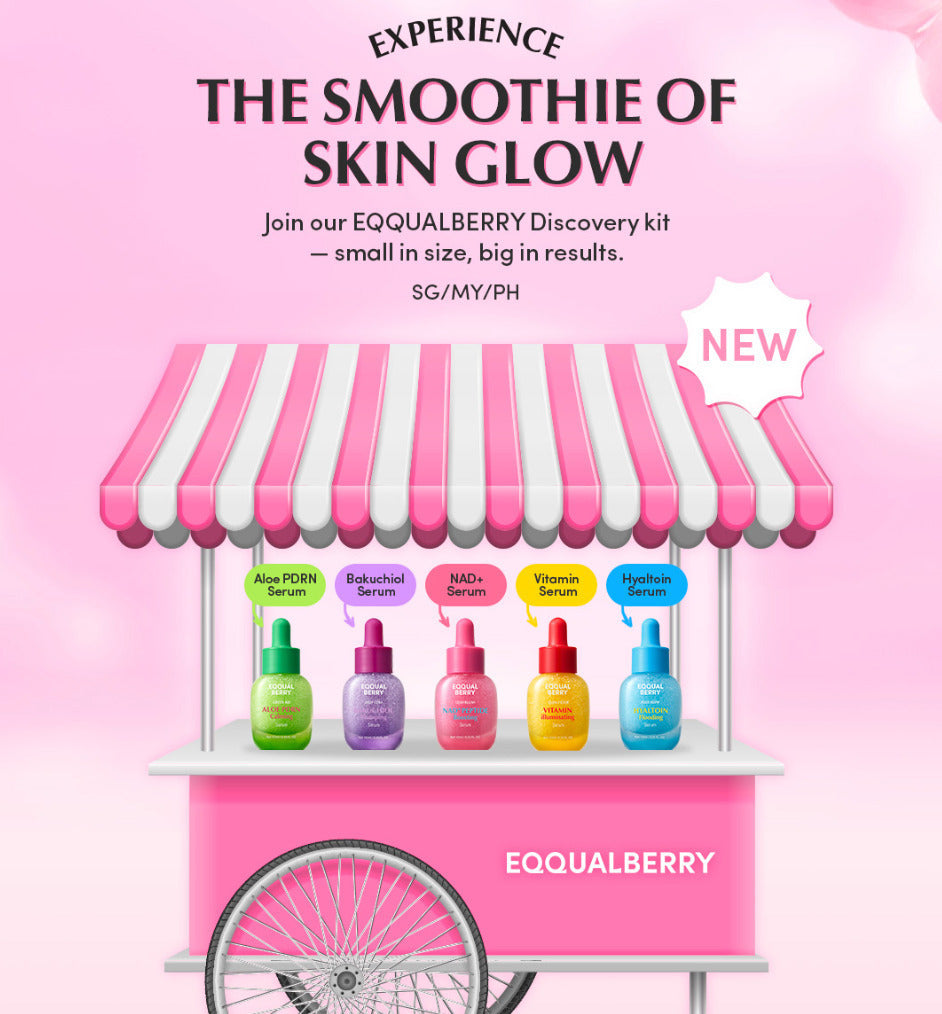 EQQUALBERRY – Minis Discovery Kit Serum ( 5pcs )
