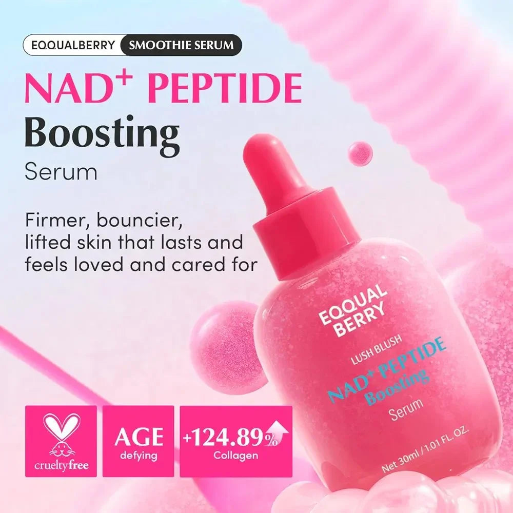 EQQUALBERRY – NAD+ Peptide Boosting Serum - 30ml