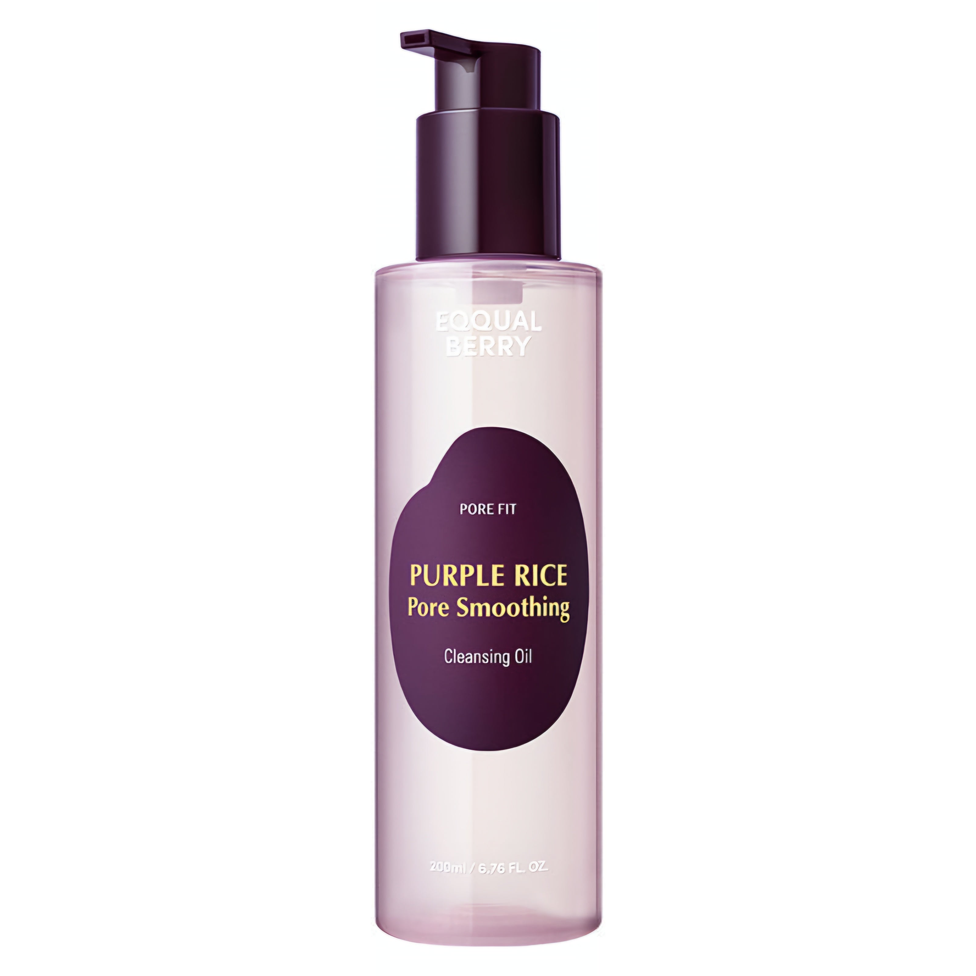 EQQUALBERRY – Purple Rice Pore Smoothing Cleansing Oil - 200ml