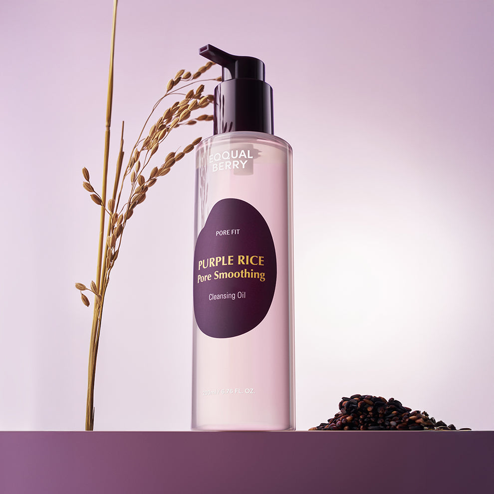EQQUALBERRY – Purple Rice Pore Smoothing Cleansing Oil - 200ml