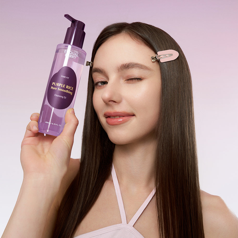 EQQUALBERRY – Purple Rice Pore Smoothing Cleansing Oil - 200ml