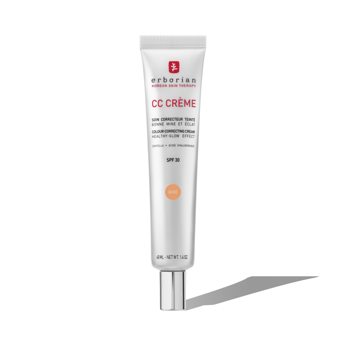 ERBORIAN - CC Crème À La Centella Asiatica- Doré 40ml