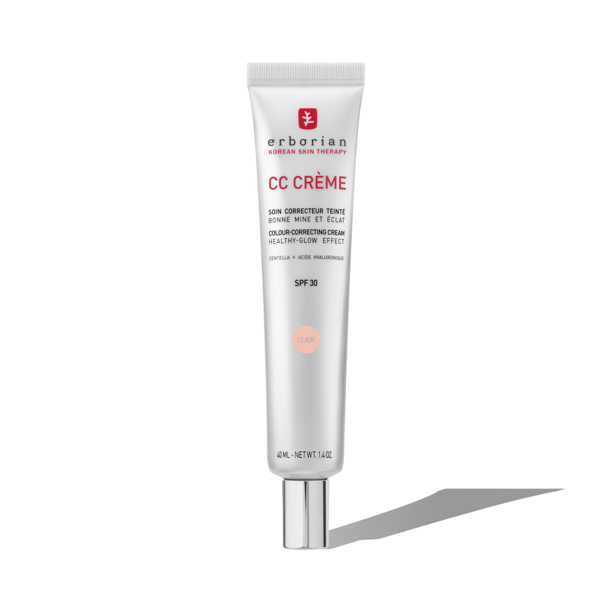 ERBORIAN - CC Crème À La Centella Asiatica - réf Clair 40ml
