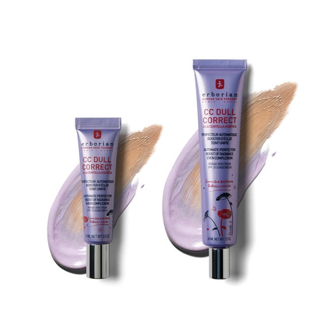 ERBORIAN - CC Dull Correct à la centella Asiatica SPF25 - 45ml