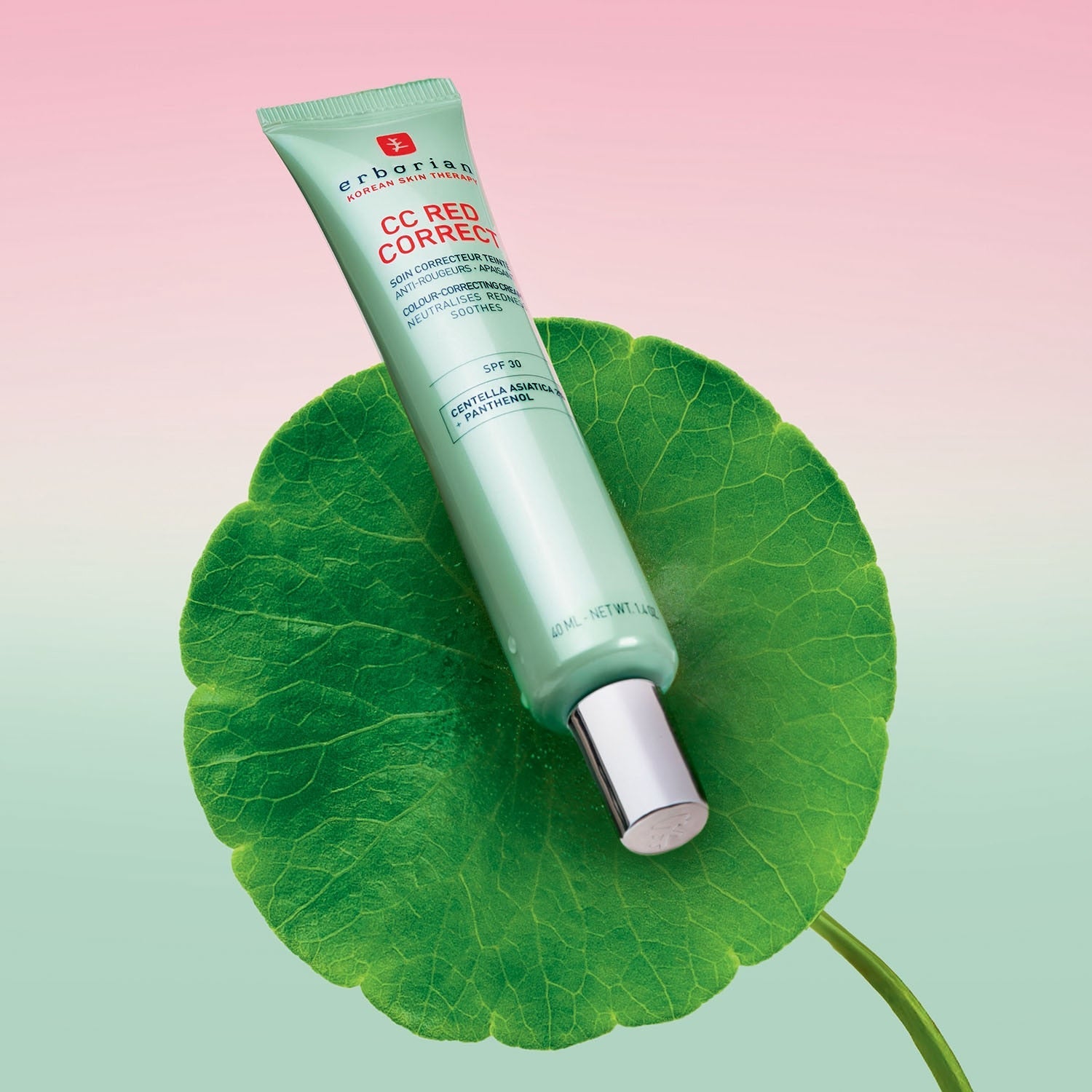 ERBORIAN - CC Red Correct crème anti-rougeurs SPF25 - 15ml