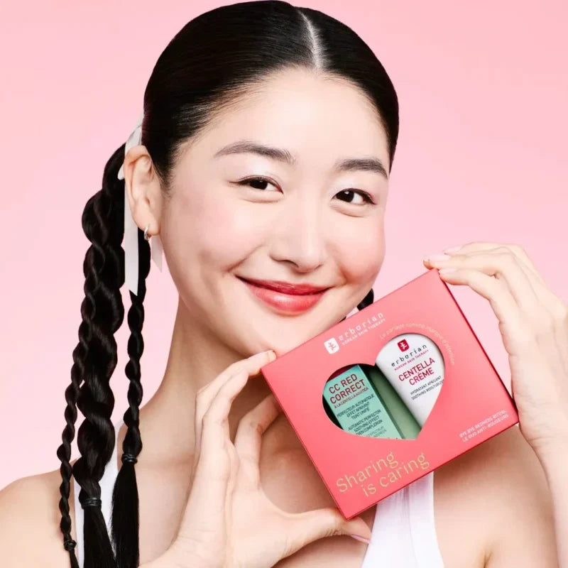 ERBORIAN - Coffret Anti-Redness Duo- CC Red Correct & Centella Cream