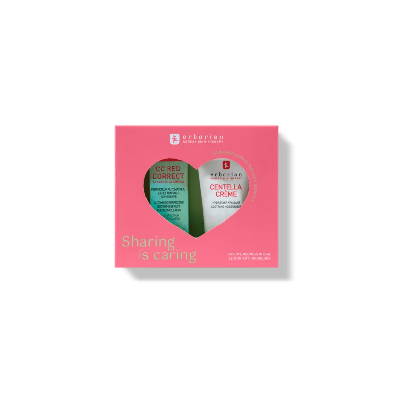 ERBORIAN - Coffret Anti-Redness Duo- CC Red Correct & Centella Cream