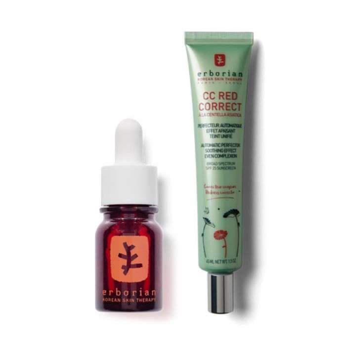 ERBORIAN - Coffret Red Correct & Skin Therapy Huile-Sérum ( 2pcs )