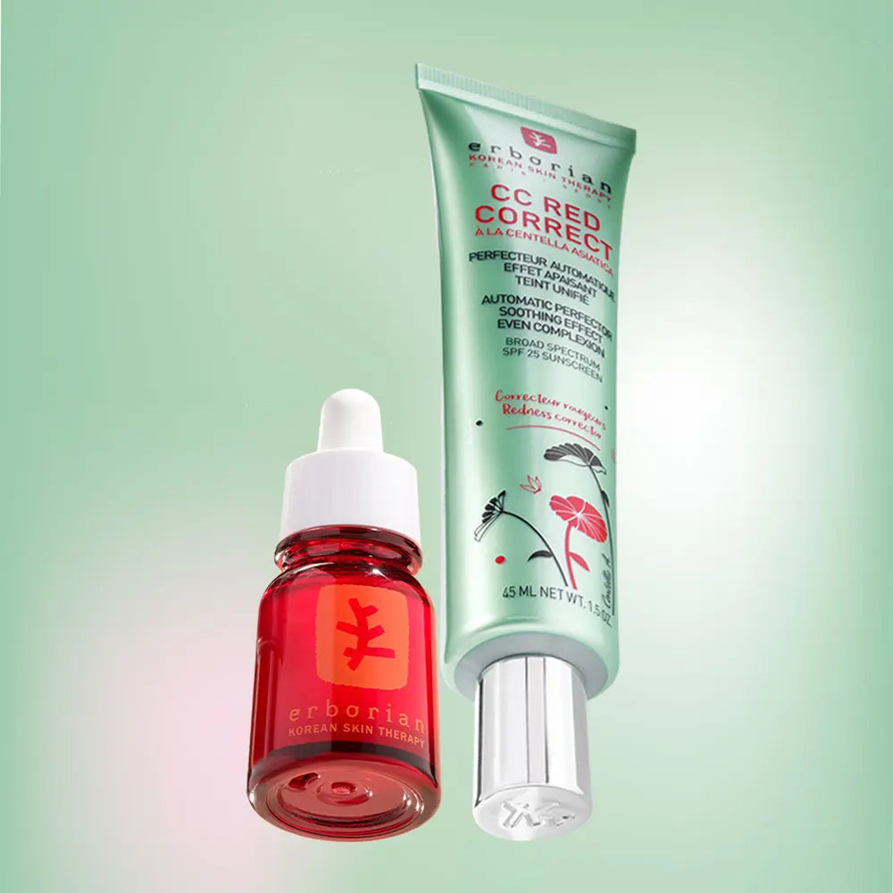 ERBORIAN - Coffret Red Correct & Skin Therapy Huile-Sérum ( 2pcs )