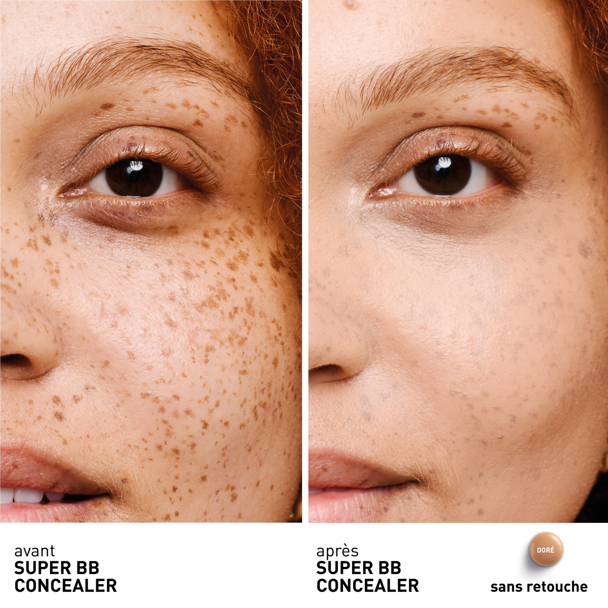 ERBORIAN -Super BB Concealer – Anticernes haute couvrance + soin efficace- Ref : Doré