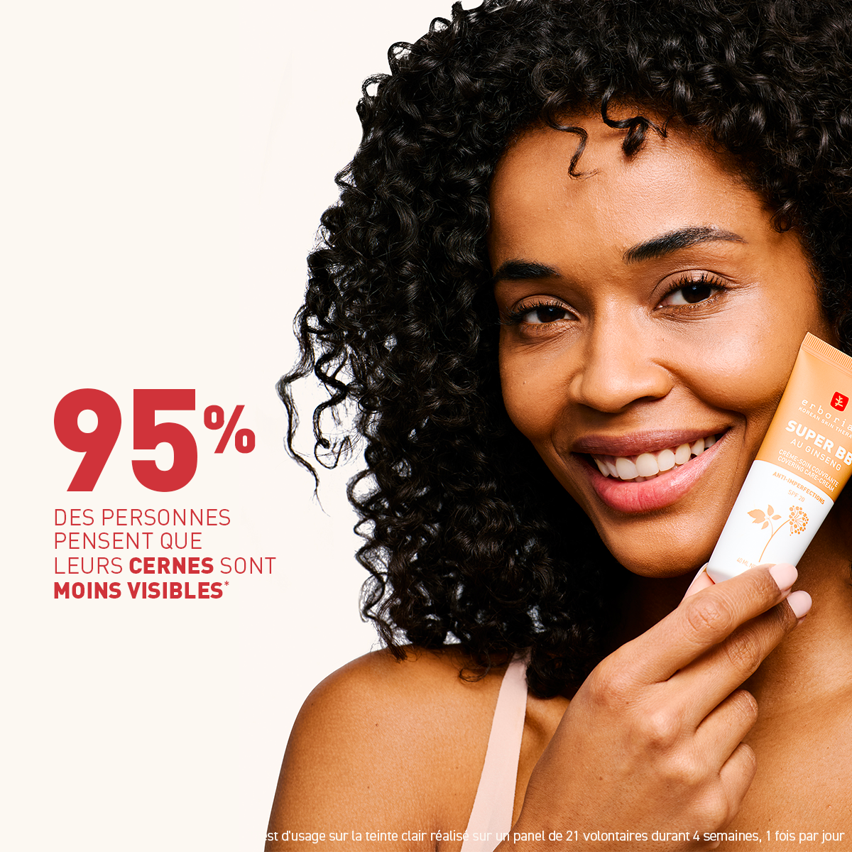 ERBORIAN - Super BB - BB crème couvrante anti-imperfections - Ref Caramel-15ml
