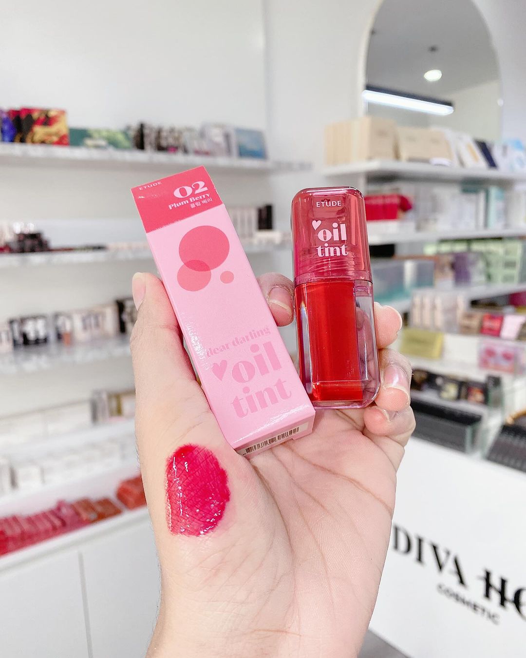 ETUDE - Dear Darling Oil Tint - réf 01 Real Cherry