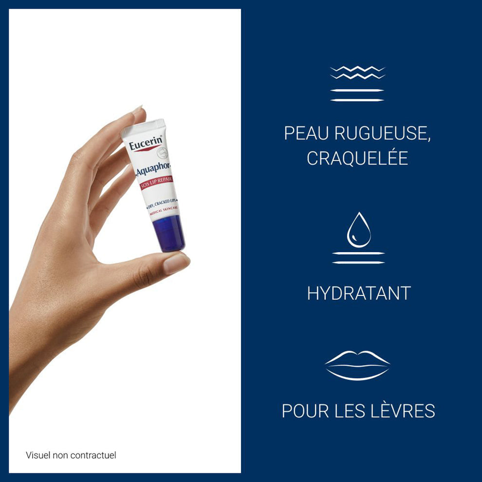 EUCERIN - Aquaphor Réparateur Lèvres SOS