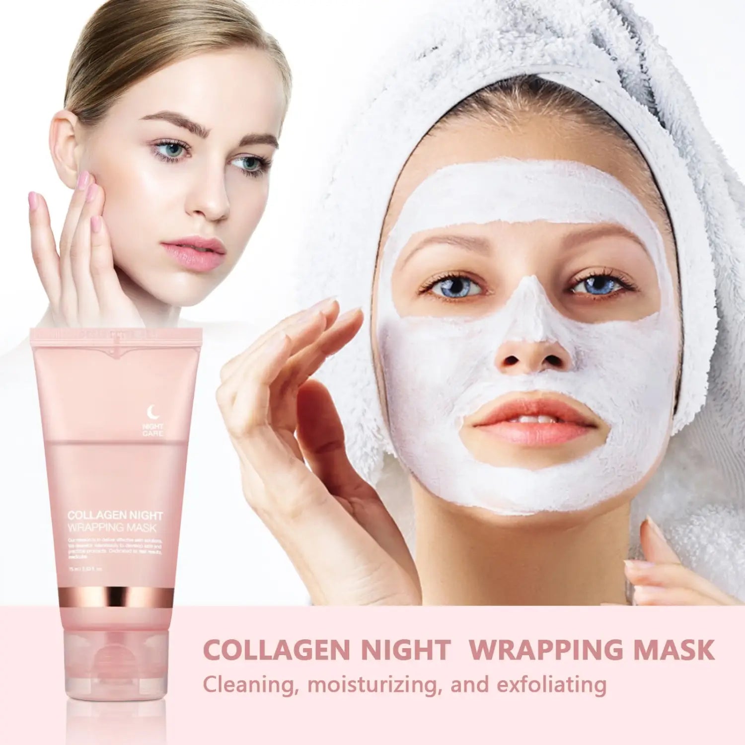 Medicube Masque de Nuit au Collagène 2.53 fl.oz - Soin de la Peau Coréen  Élasticité & Hydratation, Réduit le Relâchement & le Teint Terne - Collagène  Hydrolysé pour Peau Éclatante - Walmart.ca