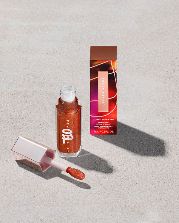 FENTY Beauty - GLOSS BOMB OIL LUMINIZING LIP OIL N' GLOSS - réf 05 Fro$ted Bunz