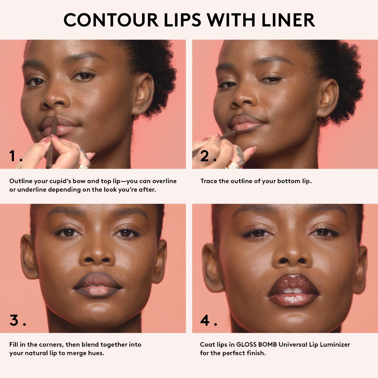 FENTY Beauty - Trace'd Out Longwear Waterproof Pencil Lip Liner- 09 Coal Blooded