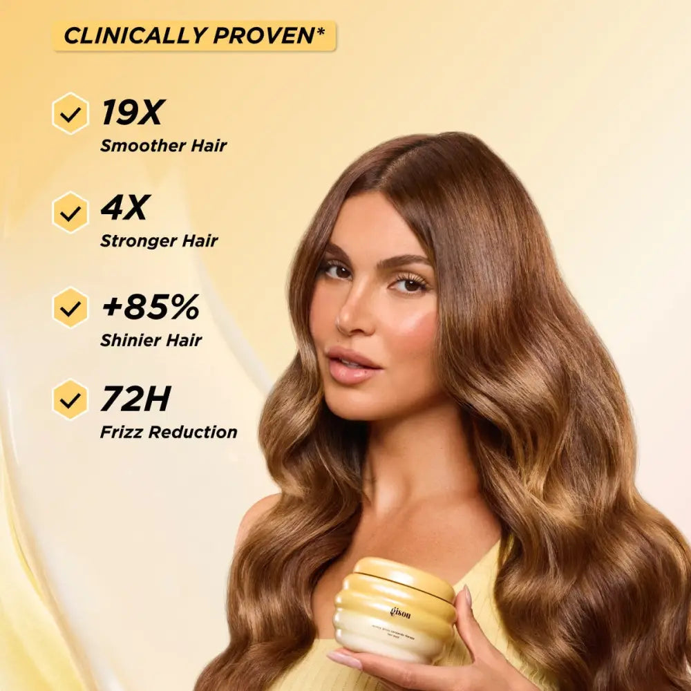 Gisou - Honey Gloss Ceramide Therapy Hair Mask - 230ml