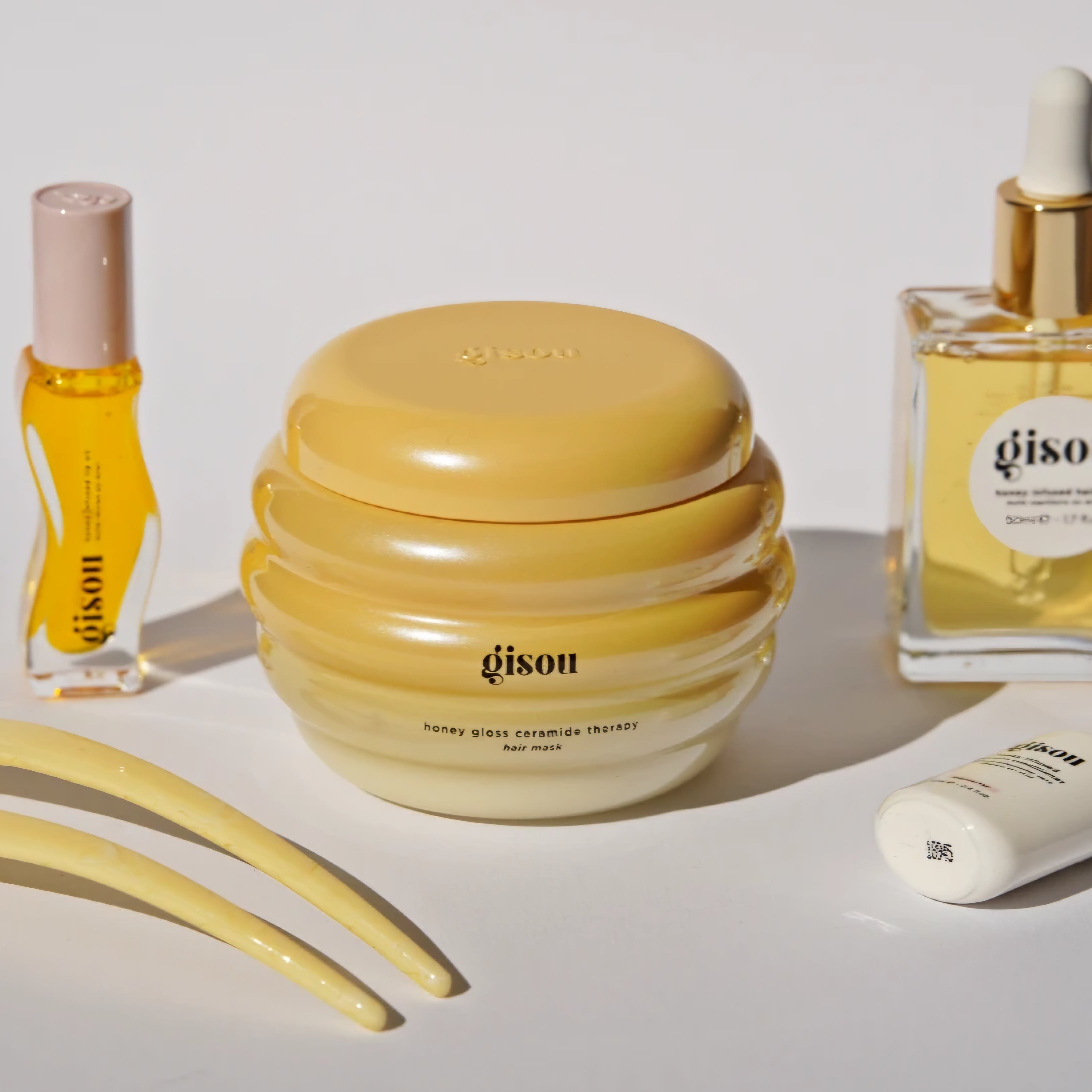 Gisou - Honey Gloss Ceramide Therapy Hair Mask - 230ml