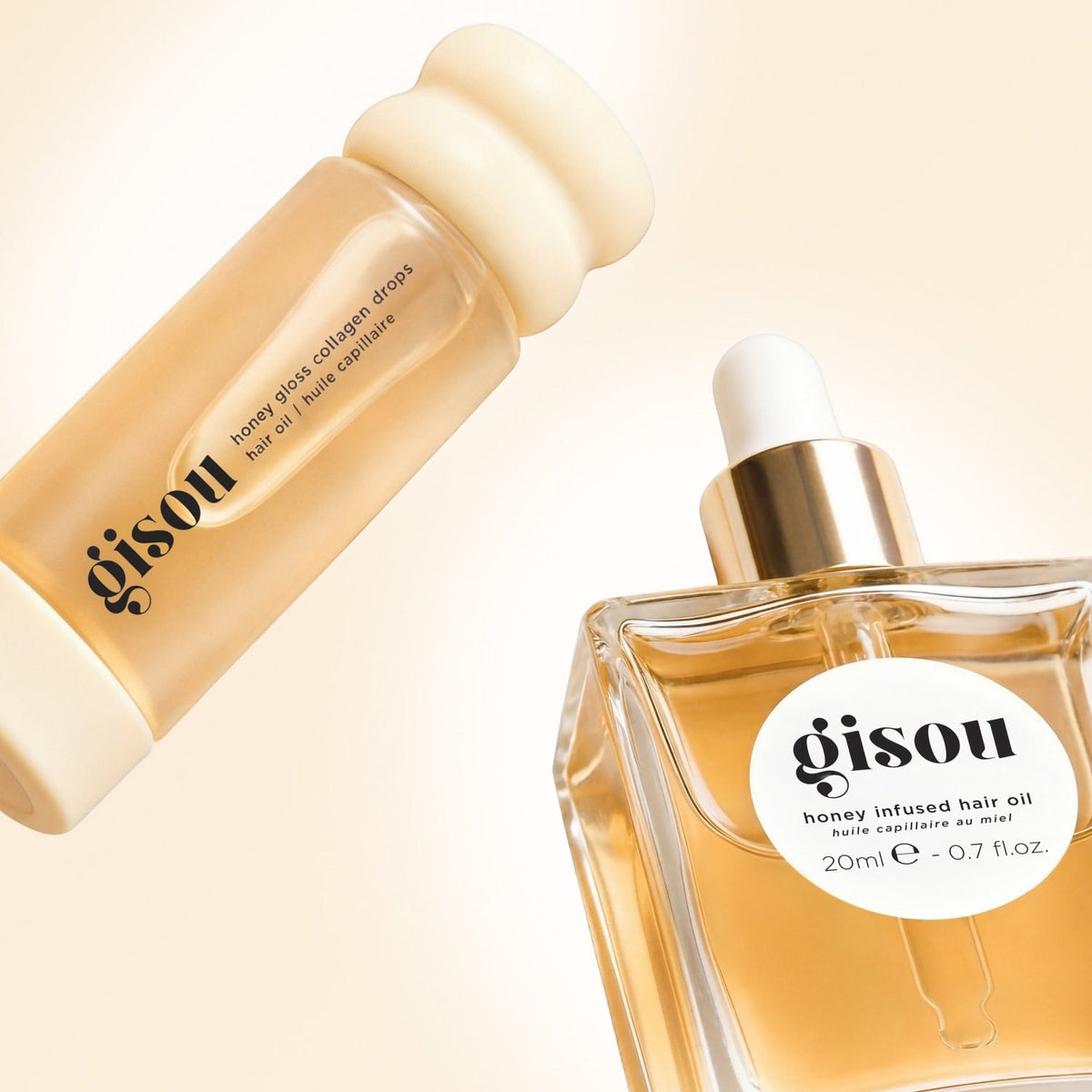 Gisou - Honey Gloss Collagen Drops - Huile Cheveux- 20ml