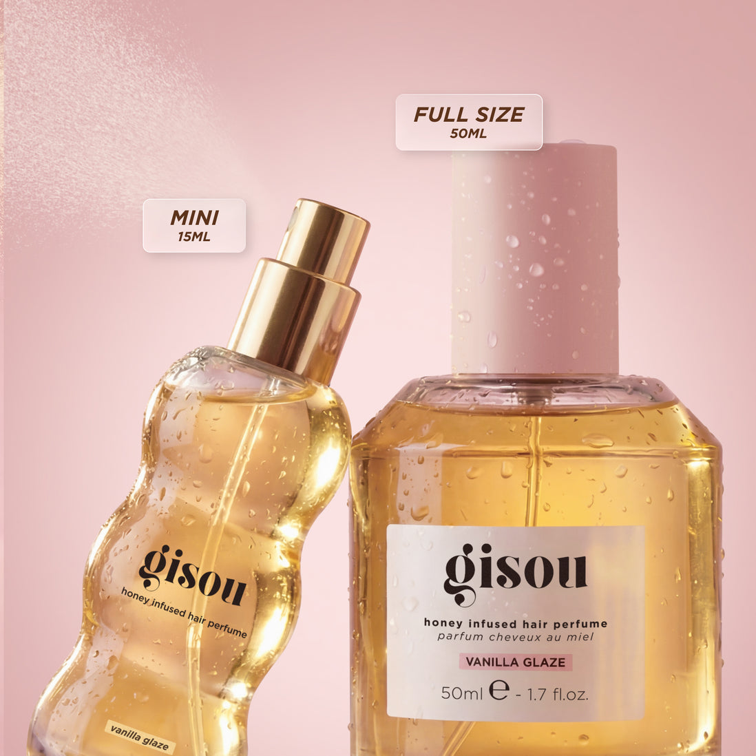 GISOU - Honey Infused Hair Perfume - réf Vanilla Glaze 50ml