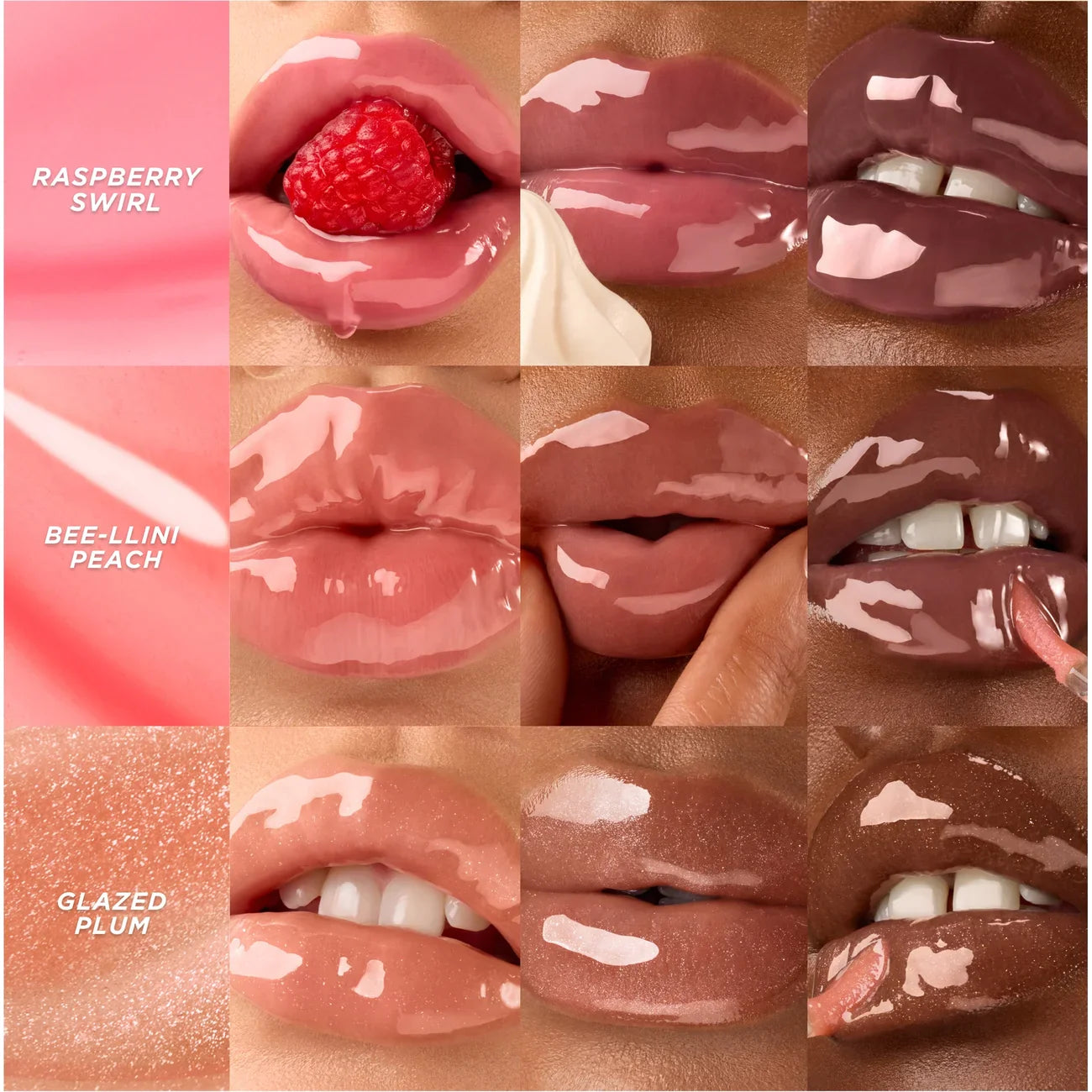 Gisou - Honey Infused Lip Oil - réf Glazed Plum