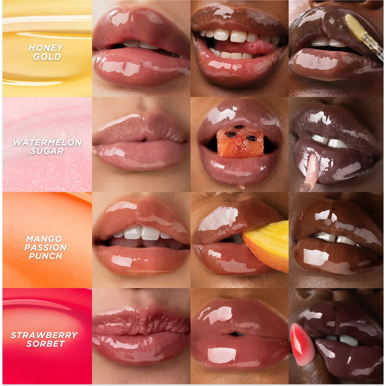 Gisou - Honey Infused Lip Oil - réf Glazed Plum