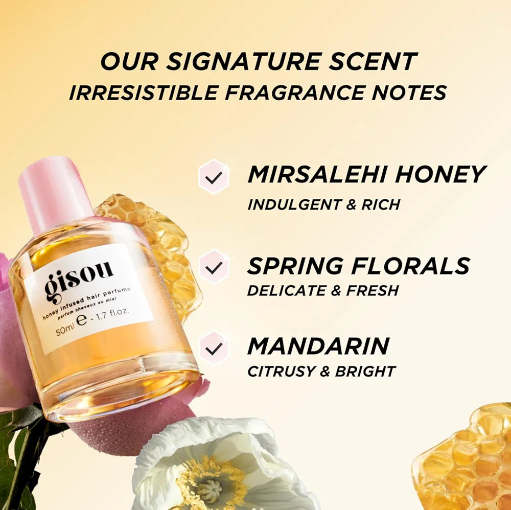 GISOU - Honey Infused Perfume - Parfum pour les cheveux 50ml