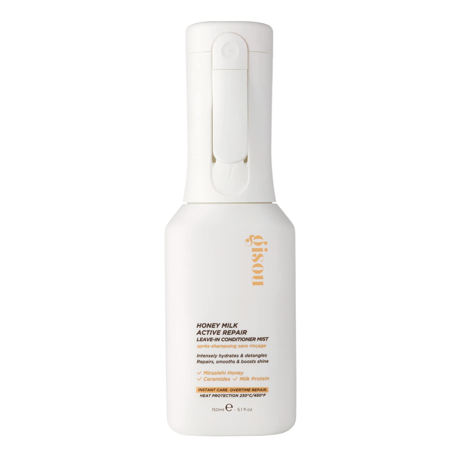 Gisou - Honey Milk Active Repair - Brume après-shampoing sans rinçage réparatrice
