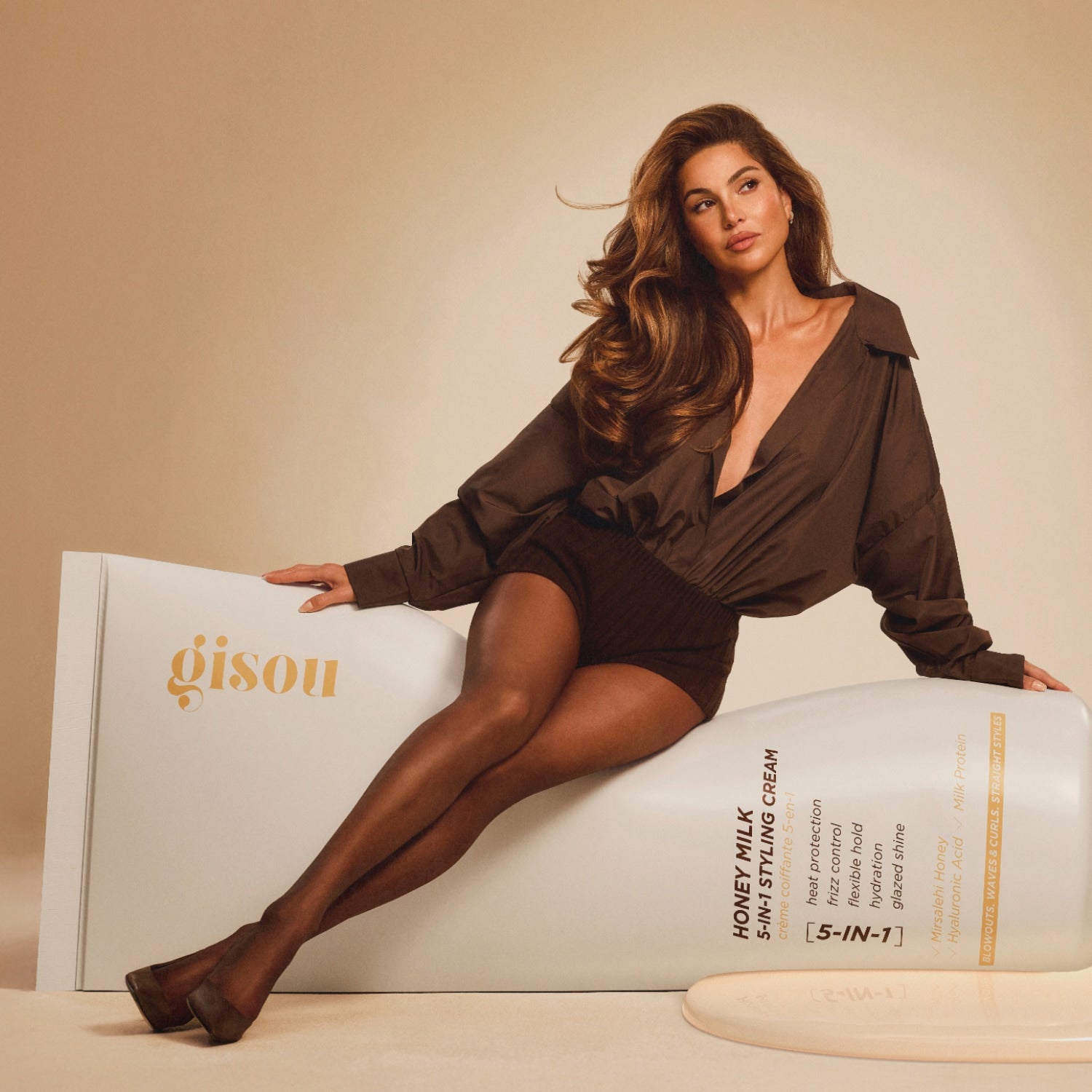 Gisou - Honey Milk - Crème de Styling 5-en-1 - 150ml