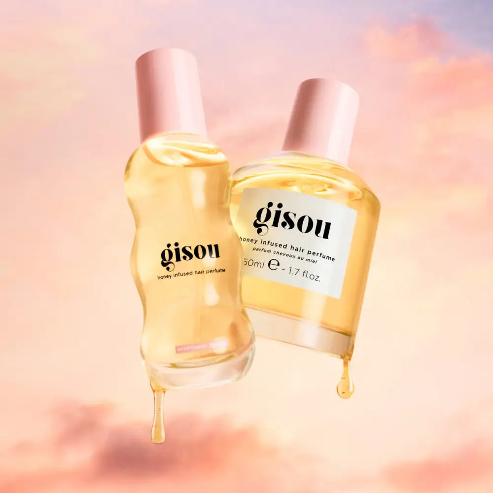 GISOU - MINI Honey Infused Hair Perfume Floral Edition - réf Wild Rose 15ml KIT
