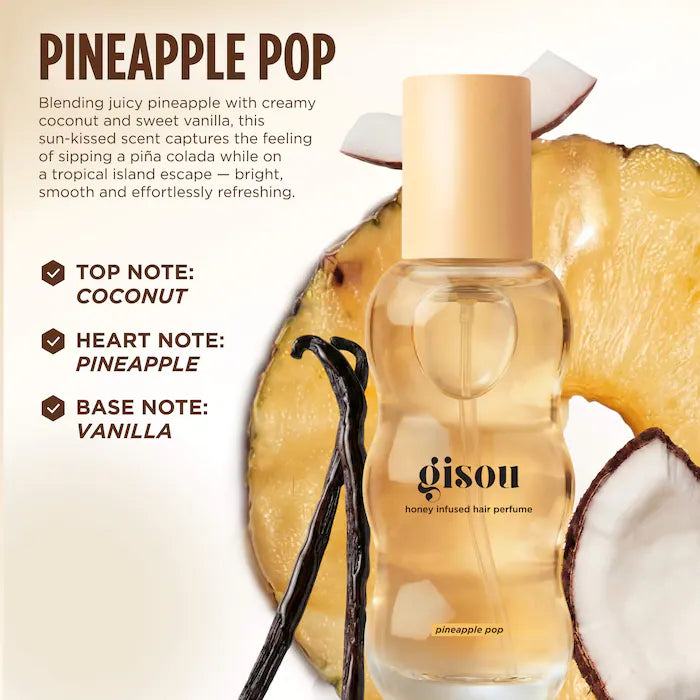 GISOU - MINI Honey Infused Hair Perfume - réf Pineapple Pop - 15ml