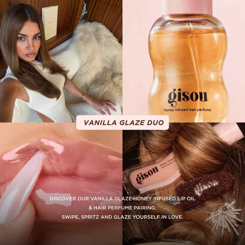 GISOU - MINI Honey Infused Hair Perfume - réf Vanilla Glaze 15ml