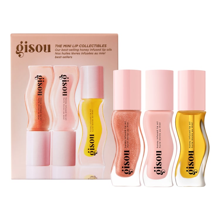 GISOU - The Mini Lip Collectibles - Coffret 3 huiles à lèvres ( 3pcs  MINI )