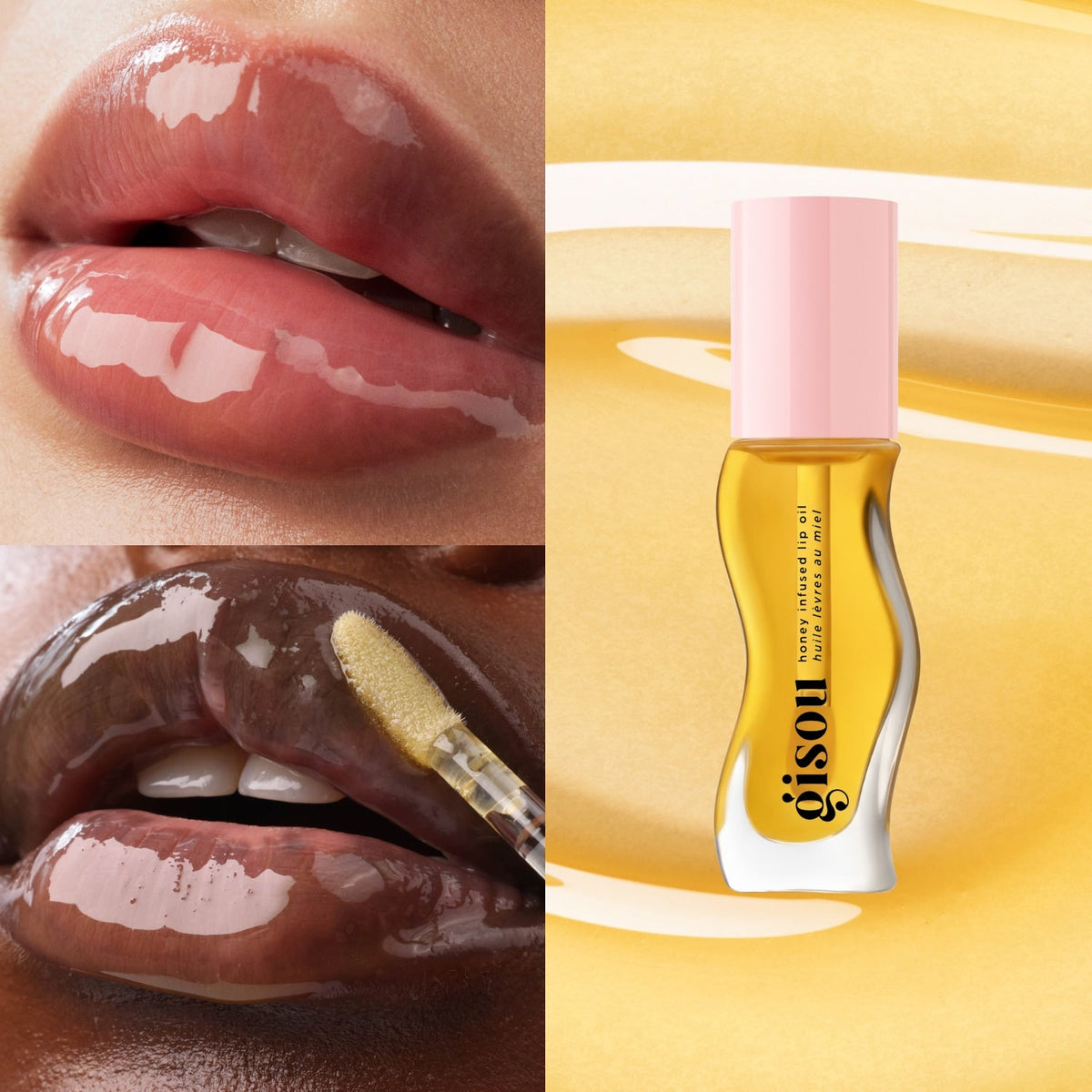 GISOU - The Mini Lip Collectibles - Coffret 3 huiles à lèvres ( 3pcs  MINI )