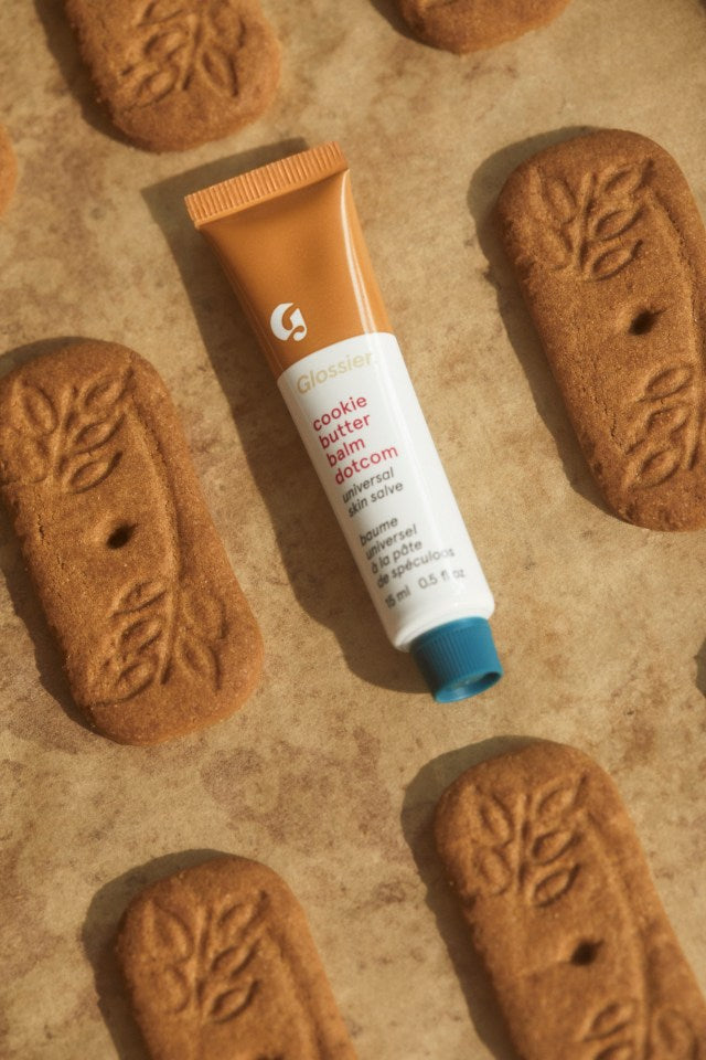 Glossier Balm Dotcom Lip Balm and Skin Salve – Cookie Butter – Limited Edition