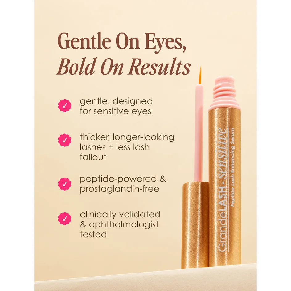 Grande Cosmetics -GrandeLASH-Sensitive Peptide Lash Enhancing Serum- 3mois - 2ml