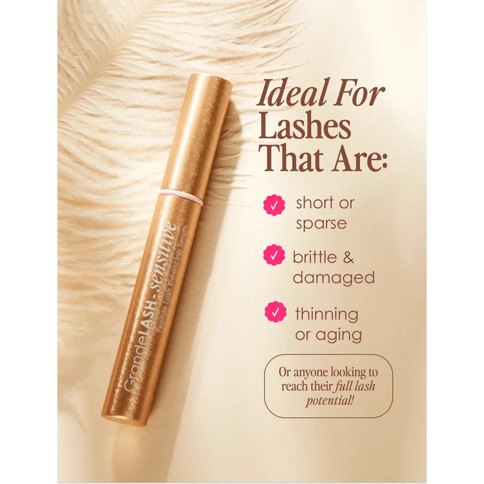 Grande Cosmetics -GrandeLASH-Sensitive Peptide Lash Enhancing Serum- 3mois - 2ml