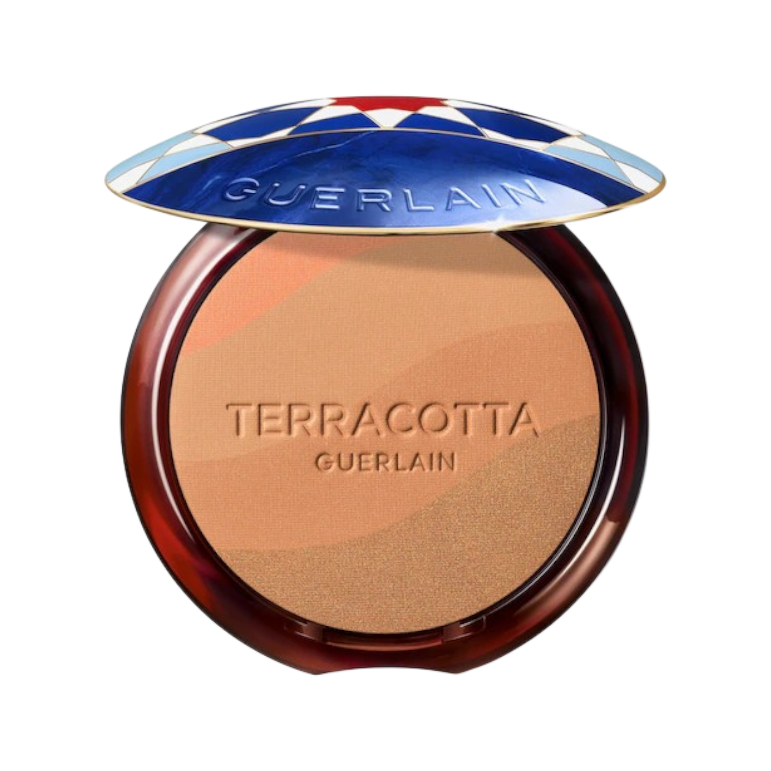 GUERLIN - Terracotta Golden Dune Edition Zellige - Boitier / Case Blue Dakhla ( Rechargeable)