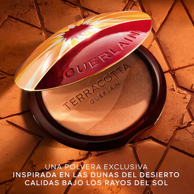GUERLIN - Terracotta Golden Dune Edition Zellige - Boitier / Case Red Zagoura ( Rechargeable)
