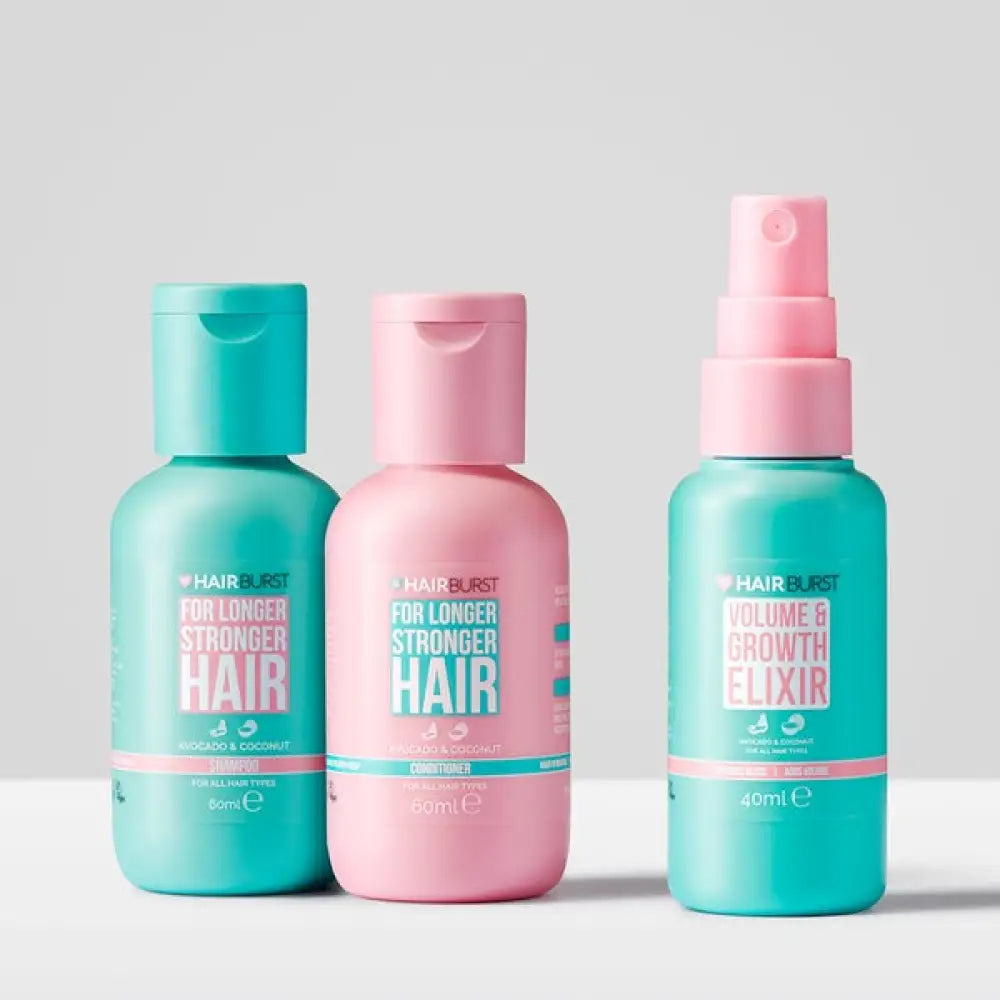 HAIRBURST - DUO MINI Shampoing + Conditioner à l’avocat et Noix de Coco - 60ml crème pour le corps