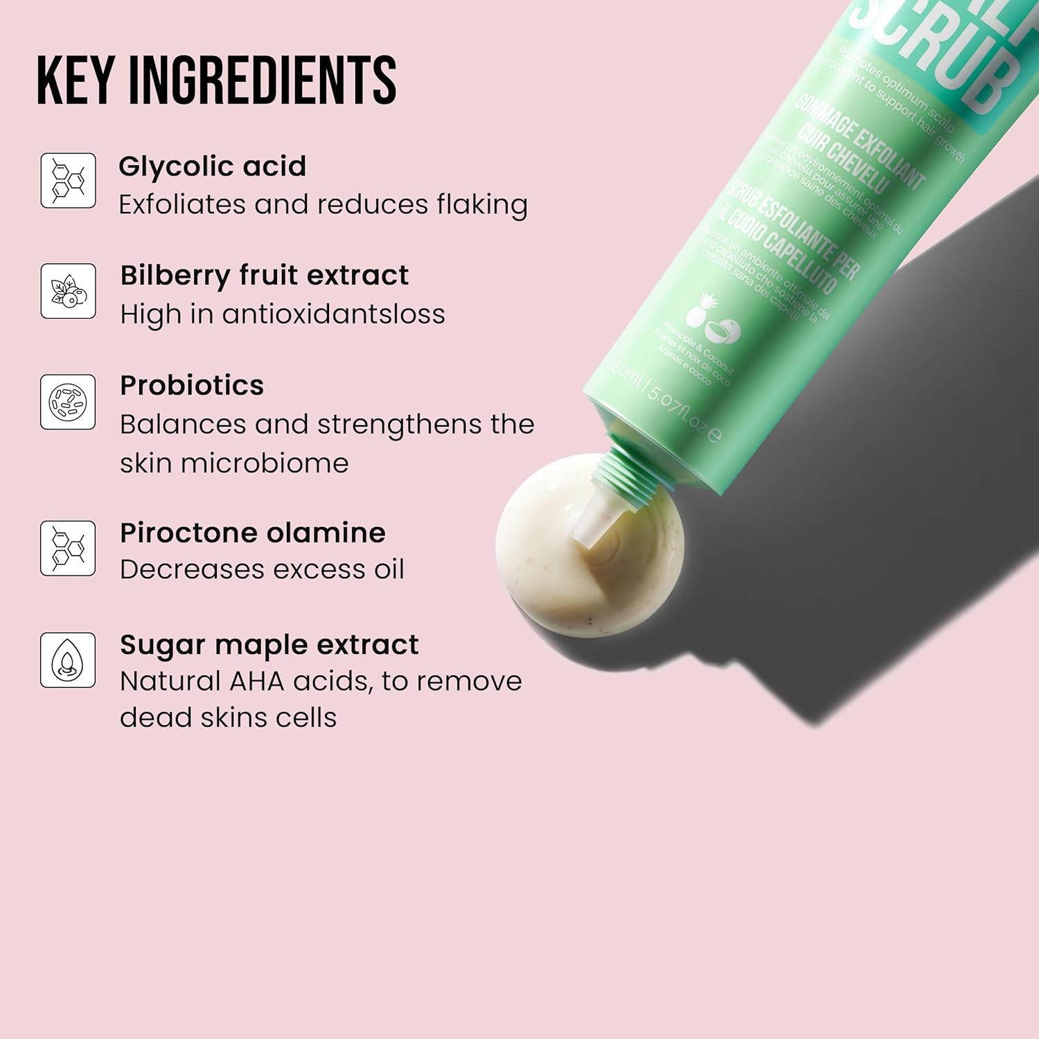HAIRBURST - Scalp Scrub, Gommage Exfoliant pour Cuir Chevelu - 150ml