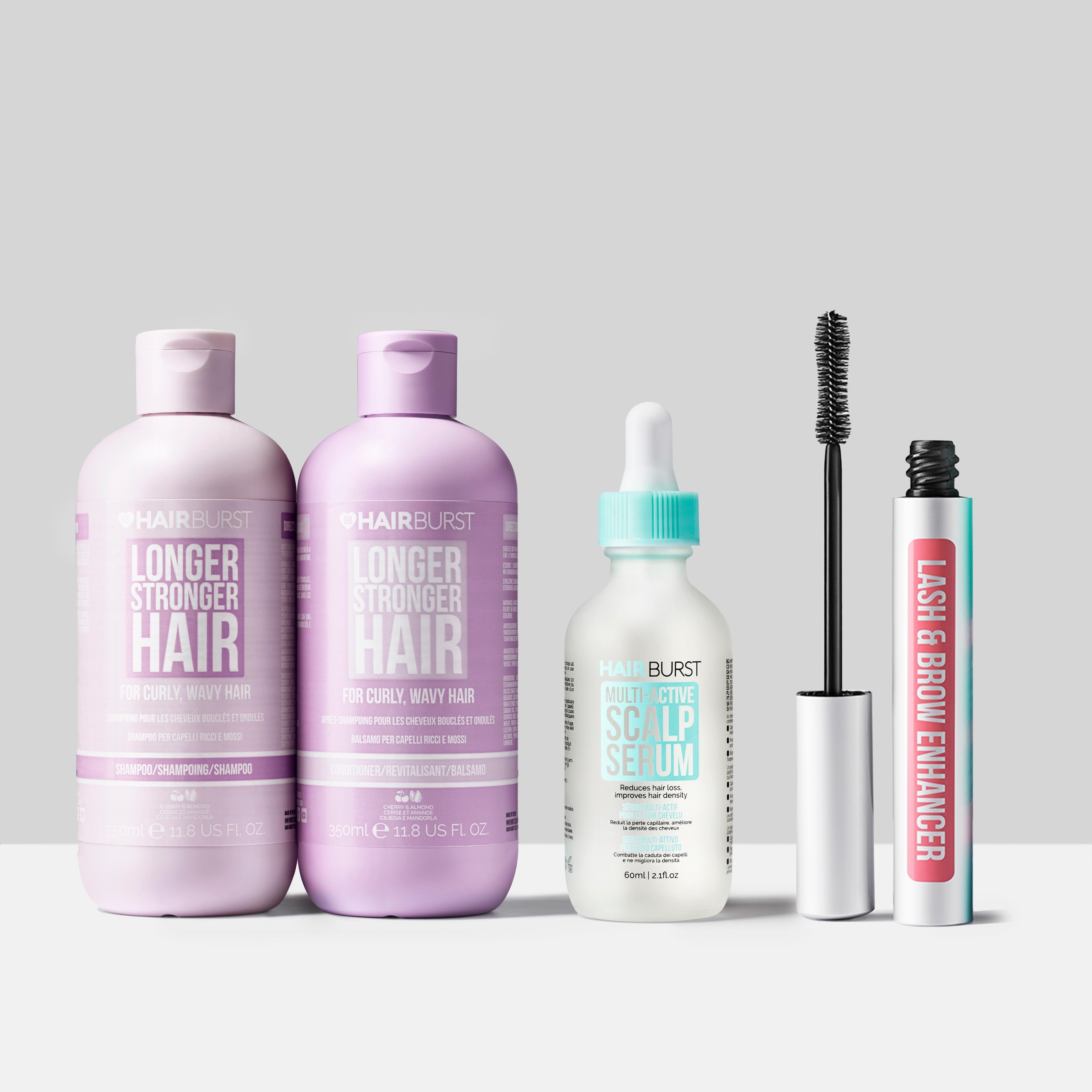 HAIRBURST - Shampoing Pour Cheveux Bouclés et Ondulés - 350ml