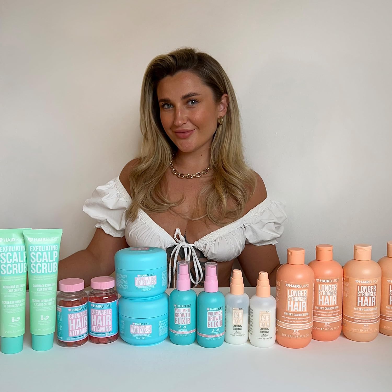 HAIRBURST - Shampoing Pour Cheveux Secs et Abîmés - 350ml