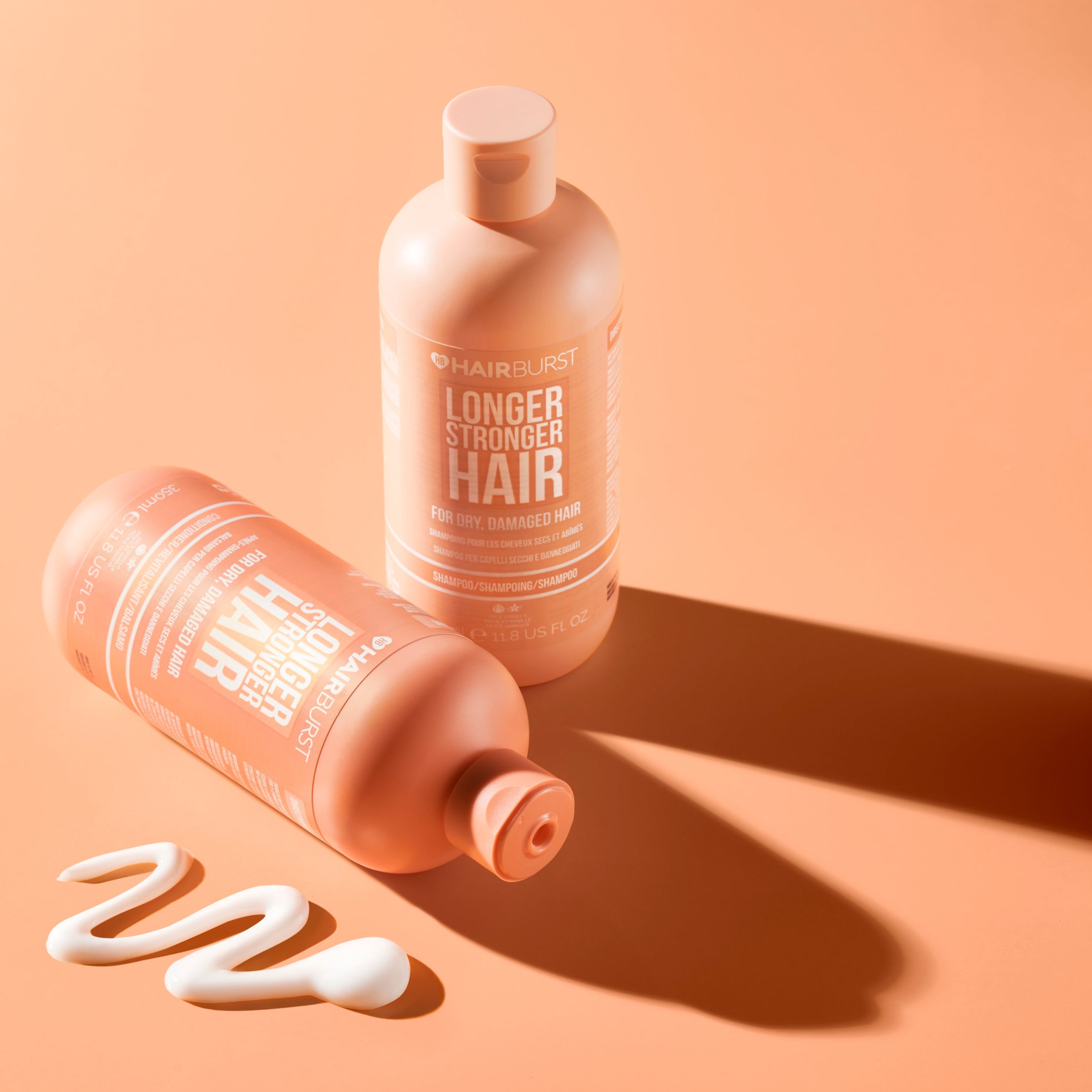 HAIRBURST - Shampoing Pour Cheveux Secs et Abîmés - 350ml