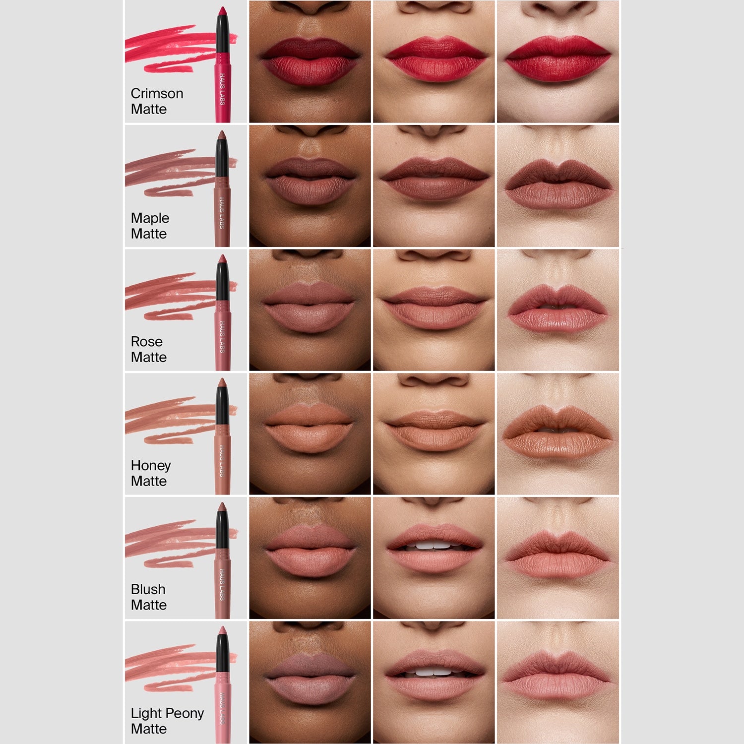 HAUS LABS BY LADY GAGA - LE MONSTER LIP CRAYON- Ref. Mahogony Matte (1,4 g)